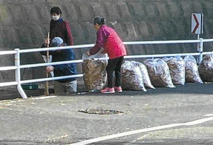 写真：唐琴水路・道路を清掃する会03