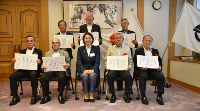 令和8年度町内会長等感謝状受賞者
