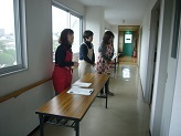写真：老松学区受付