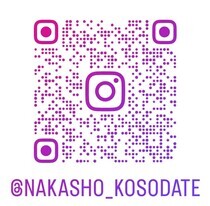 中庄子育て広場インスタグラムQRコード