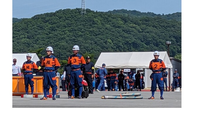 小型ポンプ操法