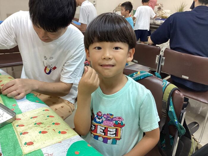 完成作品例(テントウムシ)