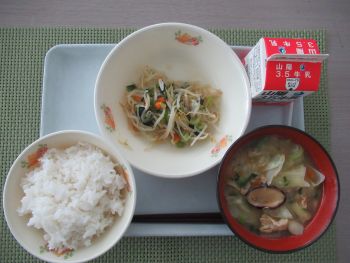 令和7年6月3日献立写真(小学校)