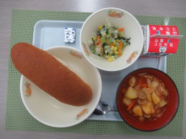 令和7年6月12日献立写真(中学校)