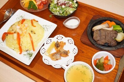 写真:お祝い膳(洋食)