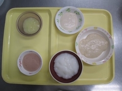 写真:ミキサー食