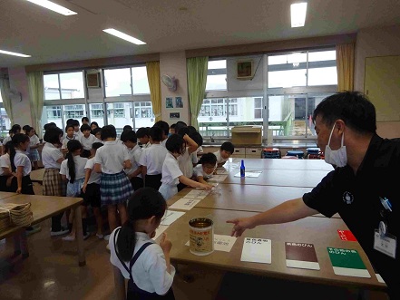 実験の様子