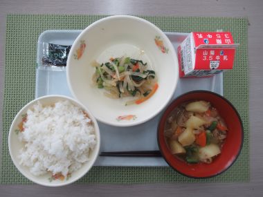 令和8年1月19日献立写真（中学校）