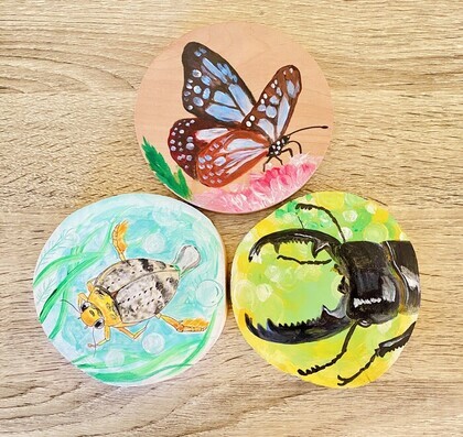 トールペイント作品例