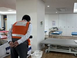 写真：避難スペース