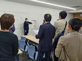 写真：避難スペース