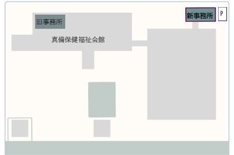 真備事務所位置図