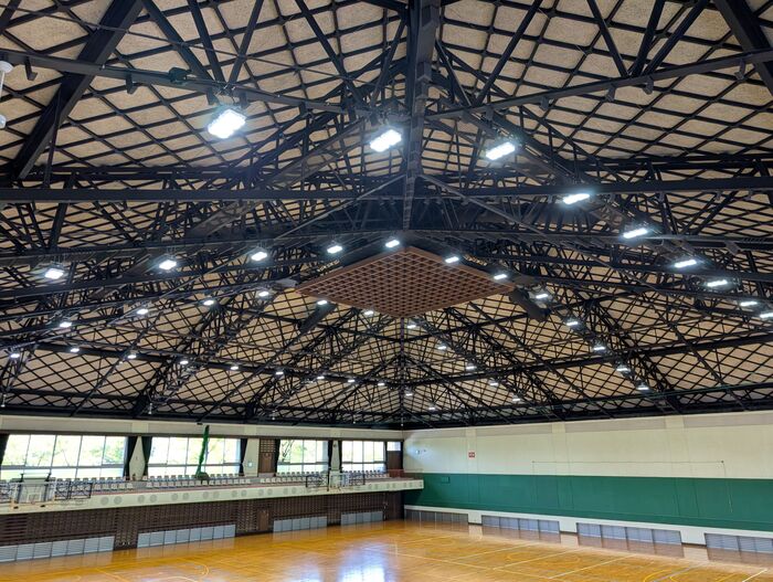玉島の森体育館写真