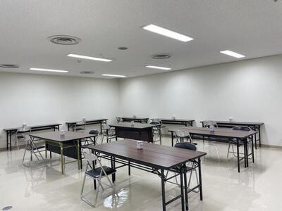 写真:自習室全体