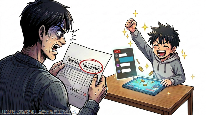 投げ銭で高額課金!