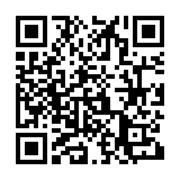 利用者登録用ウェブサイトの二次元コード