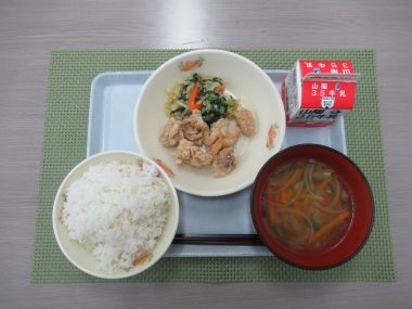 令和8年10月5日献立写真
