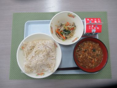 令和8年10月14日献立写真