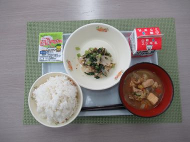 令和8年10月16日献立写真