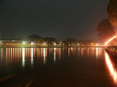 配水池南東から北を望む雄大な夜景２