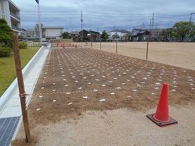 玉島小学校植栽の様子1