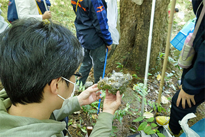 吉備の中山散策　観察会のようす２