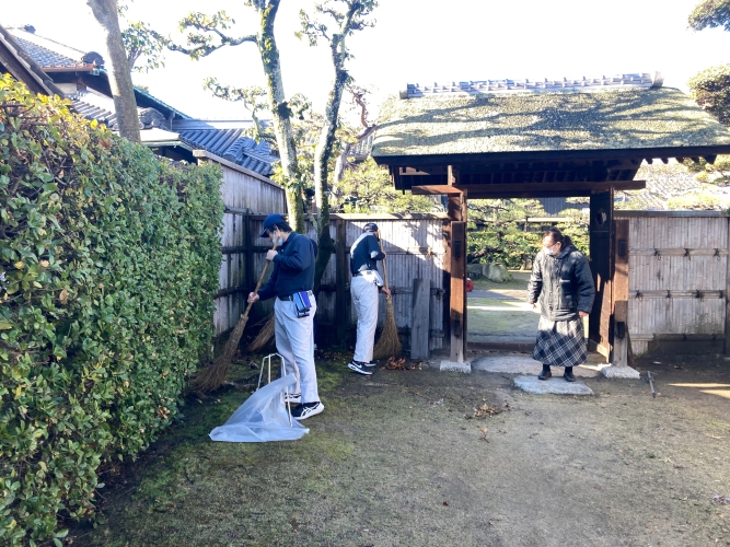 写真：たいかどう準備風景2