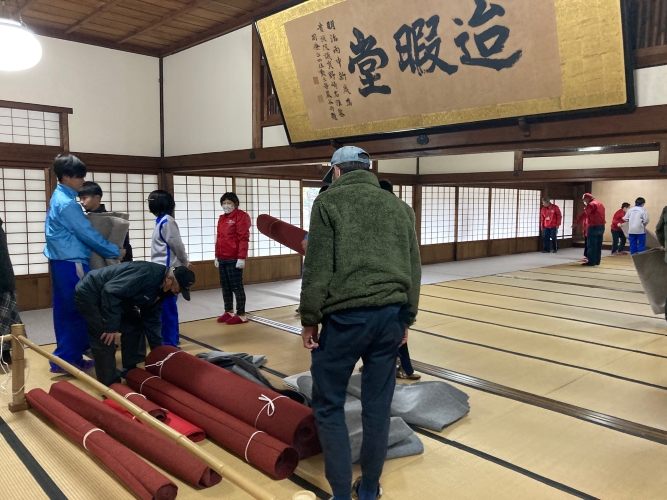 写真：たいかどう準備風景13