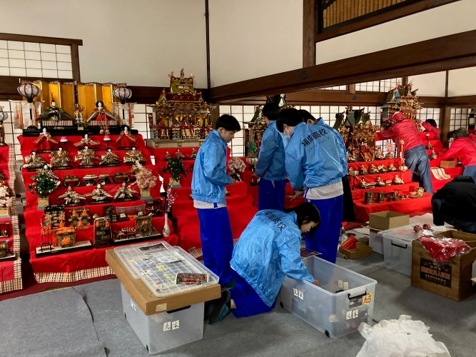 写真：たいかどう準備風景23