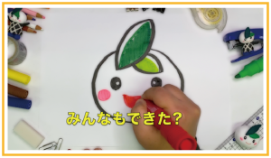 ユーチューブ動画のくらいふ絵かきうたの静画その３