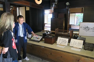 下津井むかし回船問屋での様子