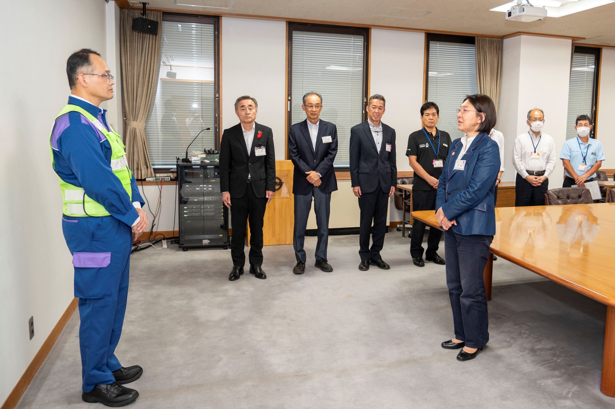 輪島市支援 出発式