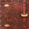 Varnished cabinet mulberry wood