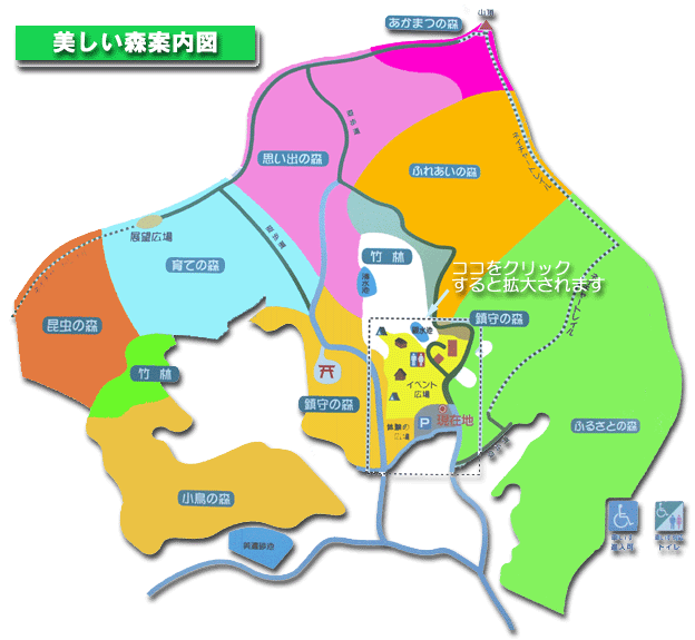 美しい森案内図