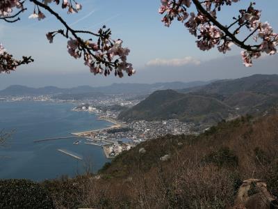 遊歩道からの遠望